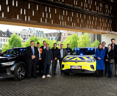 Politiezone Gent test nieuwe concept car op Volkswagen ID.4